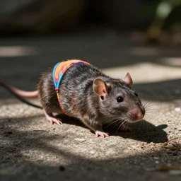 rat in bikini