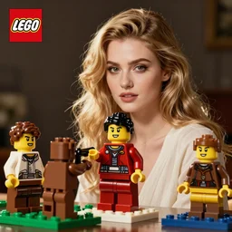 lego men hunting humans