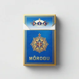 design for an ancient cigarette pack from mongolia