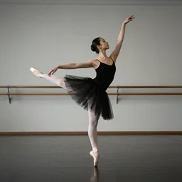 a ballet in style of Akira on Leica