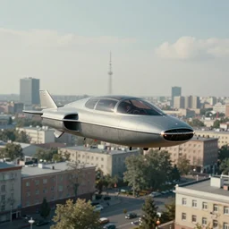 soviet city with flying cars, Joe Fenton