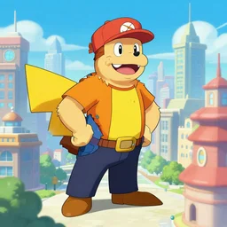 find Waldo in a Pokémon city
