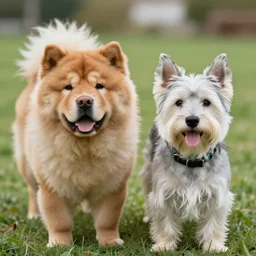 a photo of a mix between a ( ( chow chow ) ) and a sheltie!!!!