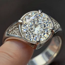 close up view of a diamond ring engraved, deep focus, intricate, highly detailed, digital painting, artstation, concept art, matte, sharp focus, illustration, art by artgerm and greg rutkowski