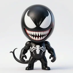 Chibi version of Marvel’s Venom