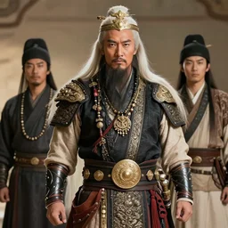 genghis khan as a member of a boy band