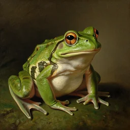 The best painting of a frog of all time, by Rembrandt