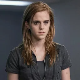still of emma watson as sarah connor in the terminator ( 1 9 8 4 )