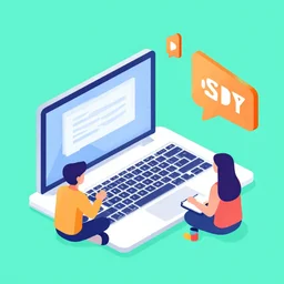 isometric flat art graphic for engaging social media that is exciting and promotional