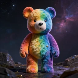 rainbow cosmic bear