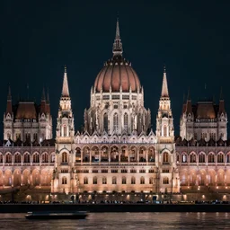 cyberpunk budapest futuristic