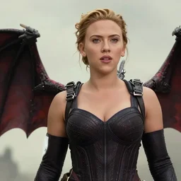 4 k film still, scarlett johansson as dragon, 2 6 mm