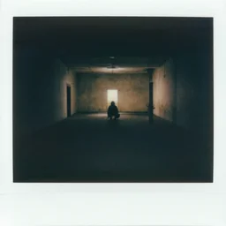you are lost in the backrooms, highly detailed, epic lighting, polaroid, laminal space