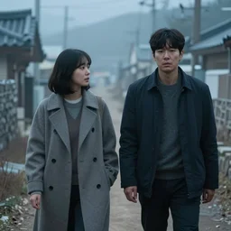 korean film still from korean adaptation of the mist