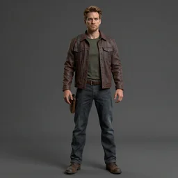 arthur morgan, octane render