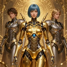 a portrait of female mechine from ghost in the shell,by Stanely Artgerm,Tom Bagshaw,Andrei Riabovitchev,aaron horkey,Greg Rutkowski,trending on pinterest,full of color,luxury,mythological,sacred,religious,ultra realistic,high detail,concept art,golden ratio,cinematic lighting H 768