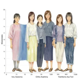 The effect of guidance on a mixture of three Gaussians, each mixture component representing data conditioned on a class. The leftmost plot is the non-guided marginal density. Left to right are densities of mixtures of normalized guided conditionals with increasing guidance strength, painting by Chiho Aoshima, Yoshitomo Nara and Aya Takano