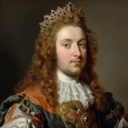 baroque rococo painting Royal Fancy Paul Dano Hildebrandt high detail up close
