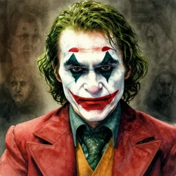 portrait, Victorian Era Joker, watercolor, dramatic lighting, cinematic, establishing shot, extremly high detail, foto realistic, cinematic lighting, pen and ink, intricate line drawings, by Yoshitaka Amano, Ruan Jia, Kentaro Miura, Artgerm, post processed, concept art, artstation, matte painting, style by eddie mendoza, raphael lacoste, alex ross