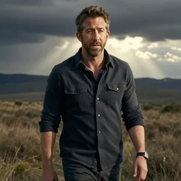 realistic photograph of ryan reynolds