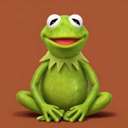 portrait of Kermit the frog in Society (1989), highly detailed, centered, solid color background, digital painting, artstation, concept art, smooth, sharp focus, illustration, artgerm, donato giancola, Joseph Christian Leyendecker, Les Edwards, Ed Repka, WLOP, Artgerm
