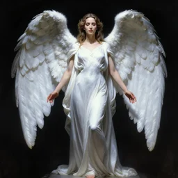 frank frazetta portrait of jennifer connelly as angelic light being, full body, 8 k, realistic, photo real, smooth, sharp, intricate detail, hyper detail, dramatic lighting, dramatic shading