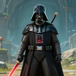 Screenshot from Darth vader in Xenoblade Chronicles 2