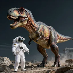 t _ rex as astronaut photography