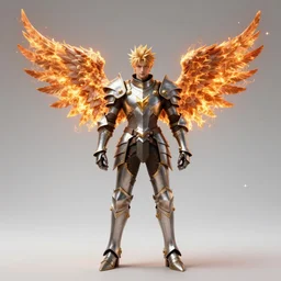 fantasy character portrait, spiky armor male knight with burning angel wings, ultra realistic, wide angle, intricate details, star wars artifacts, highly detailed by peter mohrbacher, hajime sorayama, wayne barlowe, boris vallejo, aaron horkey, gaston bussiere, craig mullins