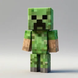minecraft creeper, photorealistic, extreme detail, 8 k, octane render