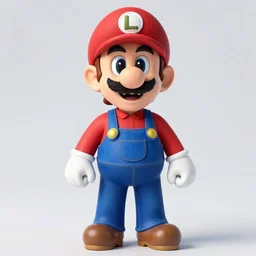 photo of a realistic human luigi