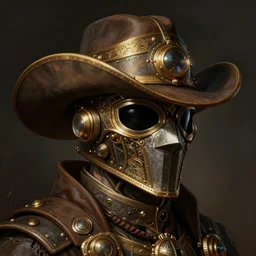 steampunk helmet fantasy art mask cowboy!! stylized digital illustration sharp focus, elegant intricate digital painting artstation concept art global illumination ray tracing advanced technology chaykin howard and campionpascale and cooke darwyn and davis jack