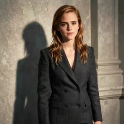 still of emma watson as james bond