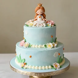 a fairy cake. gorgeous splendid
