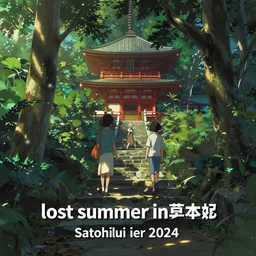lost summer in japan.. by satoshi kon, ilya repin, lena aenami, shinji kimura