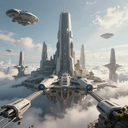 By_Esao_Andrews_cloud cities visited by alien spaceships realistic_volumetric_lighting_realistic_reflections_rendered