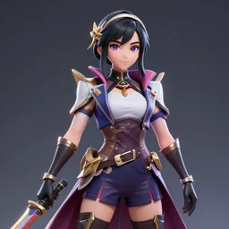 yoru from valorant, digital art, 3 d render