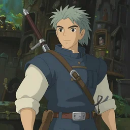 still image from the new studio ghibli animated film'the witcher'