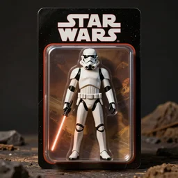 unreleased star wars action figure in original packaging