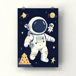 space age print design