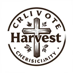 retro vintage christianity, logo, white background, 🕊, harvest, cross, trending, 4 k, svg, digital art, unreal engine,