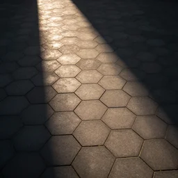 hexagonal tiling