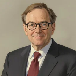 buff senator tom arnold, glasses, wearing a suit and tie, portrait shinkai makoto studio ghibli studio key hideaki anno sakimichan stanley artgerm lau rossdraws james jean marc simonetti elegant highly detailed digital painting artstation pixiv