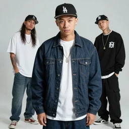 2007 cg society severe style blueprint movie still hip-hop studio photography gangsters rapcore by amily Circus The a group of young men standing next to each other an album cover