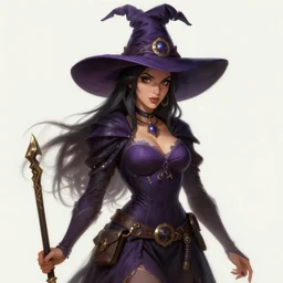 portrait of attractive sexy witch, highly detailed, digital painting, artstation, concept art, sharp focus, illustration, hearthstone, art by artgerm and greg rutkowski and alphonse mucha