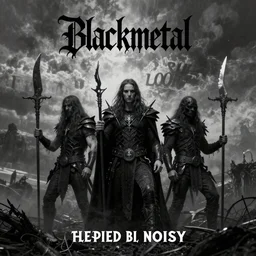 the most terrifying and noisy black metal album cover