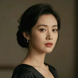 a portrait of an elegant lady, cinematic