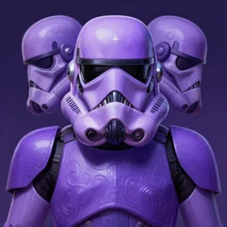 symmetry!! portrait of a purple! skull trooper from fortnite, intricate, elegant, highly detailed, digital painting, artstation, concept art, smooth, sharp focus, illustration, art by artgerm and greg rutkowski and alphonse mucha