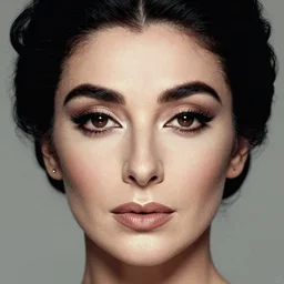 closeup portrait of maria callas, symmetrical, soft light, art by donato giancola, craig mullins, digital art, highly detailed, trending on artstation