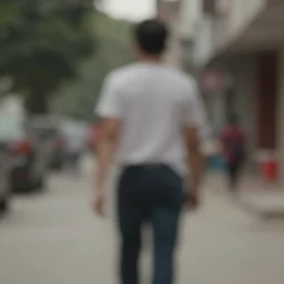 an extremely blurry image